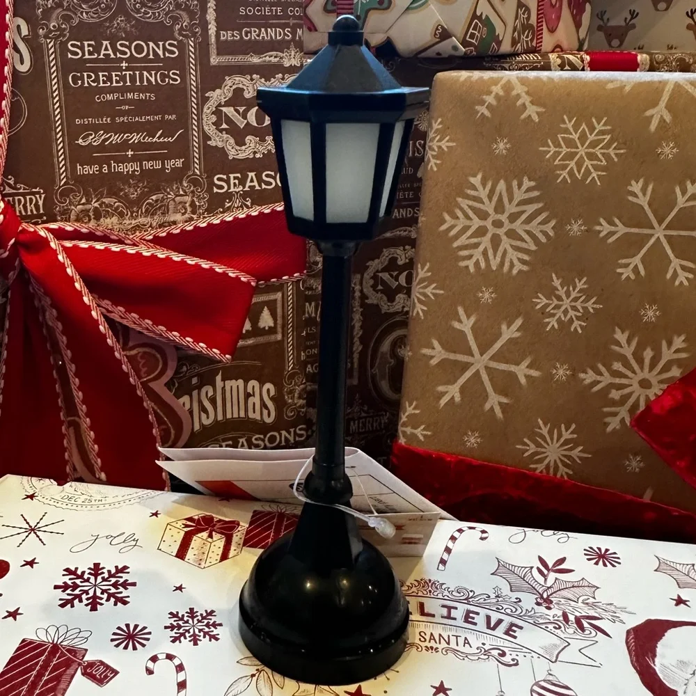 Target Bullseye Wondershop light post Christmas village store